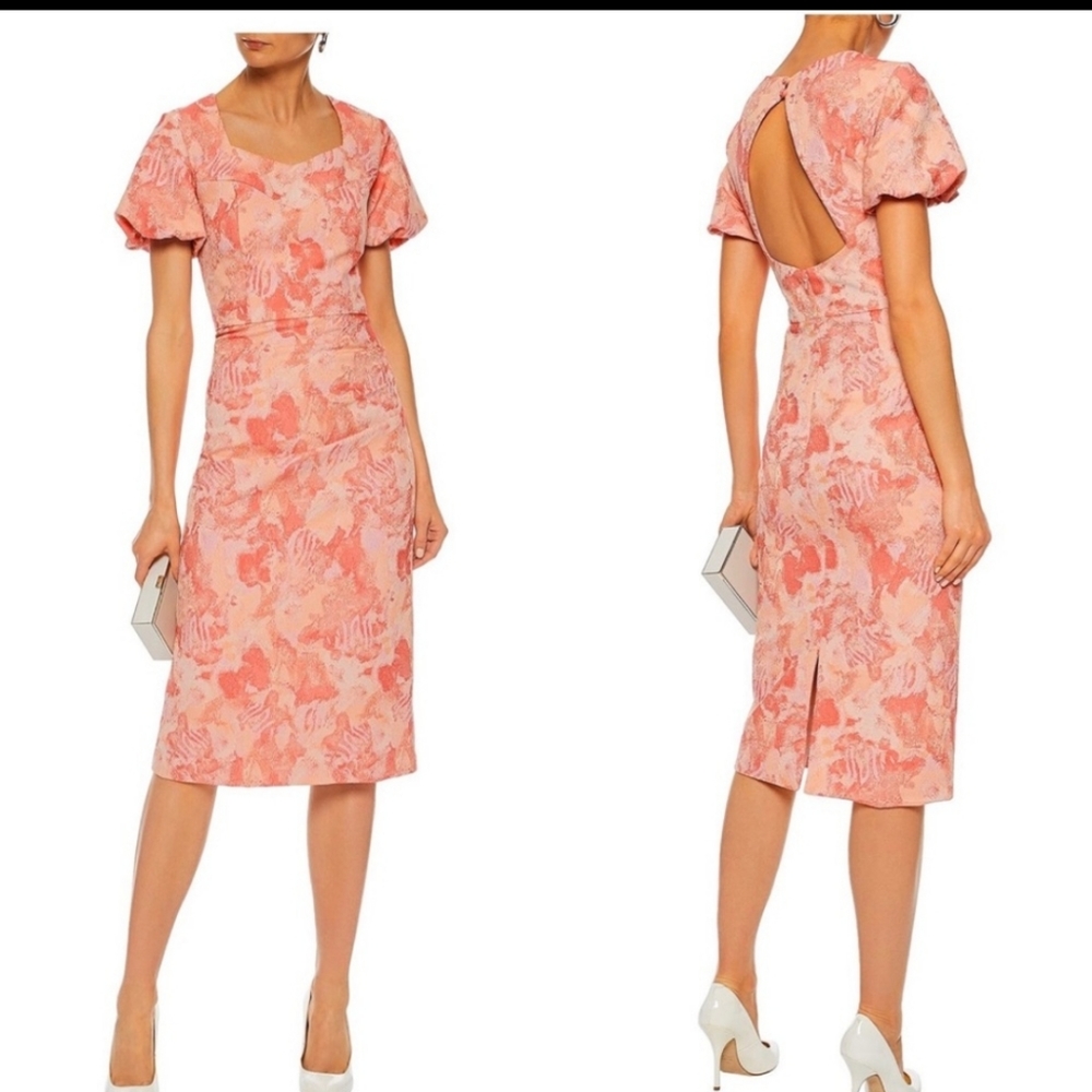 Mikael Aghal Pink Dress